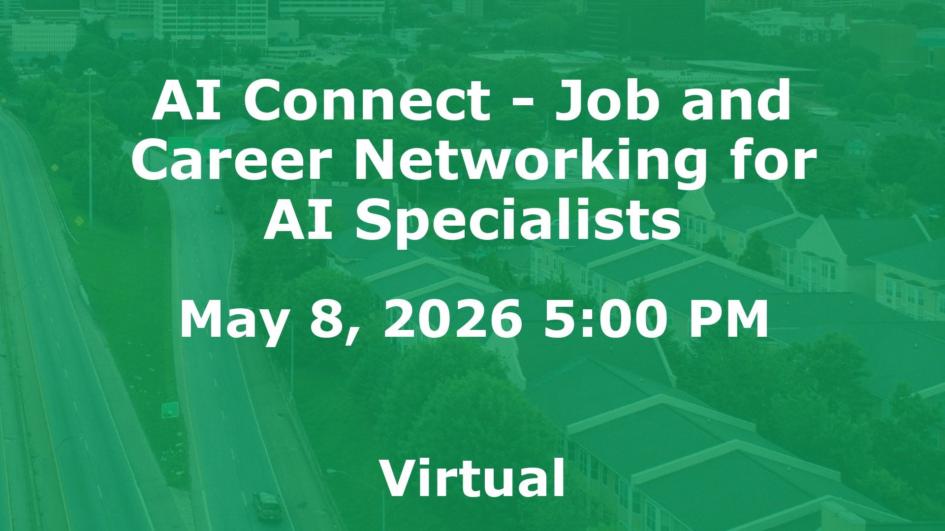 AI Connect - Job and Career Networking for AI Specialists event image